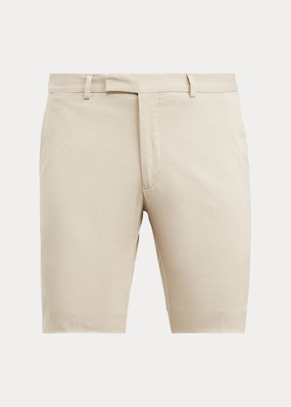 Men's Ralph Lauren Slim Fit Stretch Chino Shorts | 826317IYG